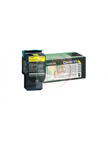 LEXMARK TONER GIALLO C54x X54x 1000 PG