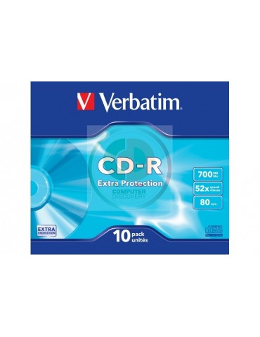 CD-R DATALIFE 52X 700 MB PACK 10 SLIM -