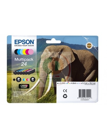 EPSON MULTIPACK 24 ELEFANTE 6 COLORI