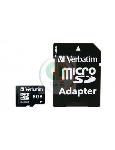 VERBATIM MICRO SDHC 8GB CLASS 10