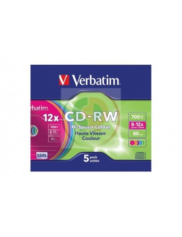 Verbatim CD-RW Colour 12x
