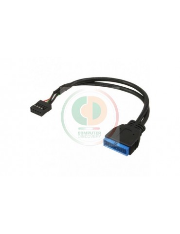 ADATTATORE INTERNO USB 3.0 2X10PIN M / U
