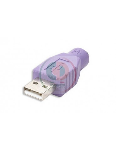 ADATTATORE PS2 FEMMINA/USB A MASCHIO