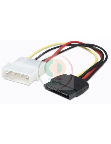 CAVO ALIMENTAZIONE SATA MOLEX 4PIN M/SAT