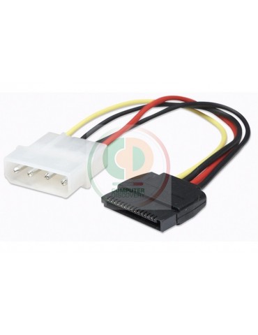 CAVO ALIMENTAZIONE SATA MOLEX 4PIN M/SAT
