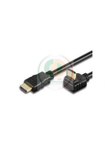 CAVO HDMI 5 METRI A/A M CURVO 90 GRADI
