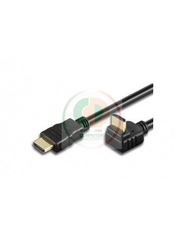 CAVO HDMI 5 METRI A/A M CURVO 90 GRADI