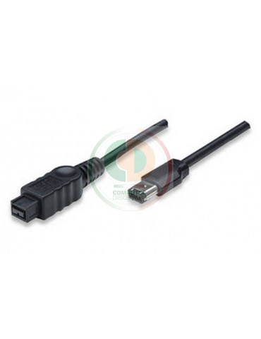 CAVO IEEE 1394B FIREWIRE 9 POLI A 6 POLI