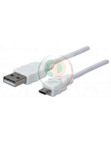 Cavo USB 2.0 A maschio/Micro B maschio 1