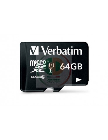 VERBATIM MEMORIA MICRO SDXC 64 GB