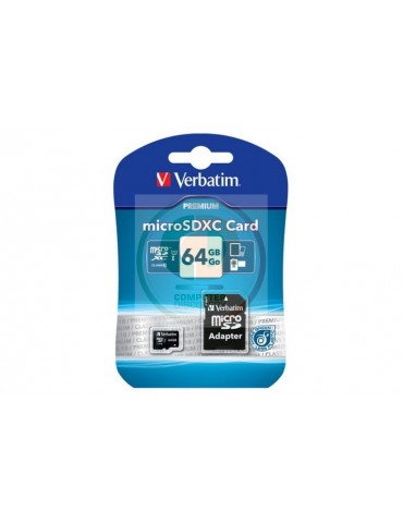 VERBATIM MEMORIA MICRO SDXC 64 GB