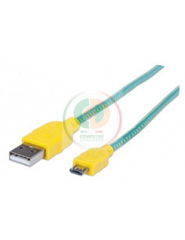 CAVO MICRO USB GUAINA INTRECCIATA USB/MI