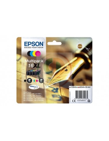 EPSON MULTIPACK 16XL PENNA NERO E COLORE