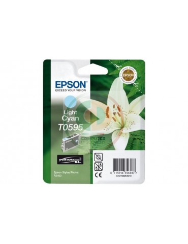 CARTUCCIA EPSON T0595 K3 CIANO-CHIARO GI
