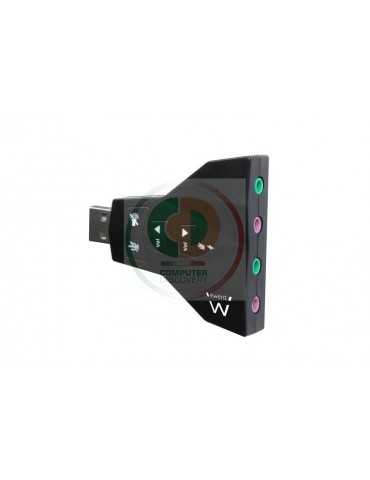 SCHEDA AUDIO 7.1 USB 2XJACK3.5 IN 2XJACK