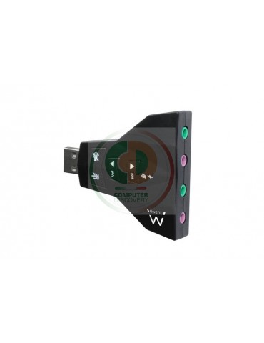 SCHEDA AUDIO 7.1 USB 2XJACK3.5 IN 2XJACK