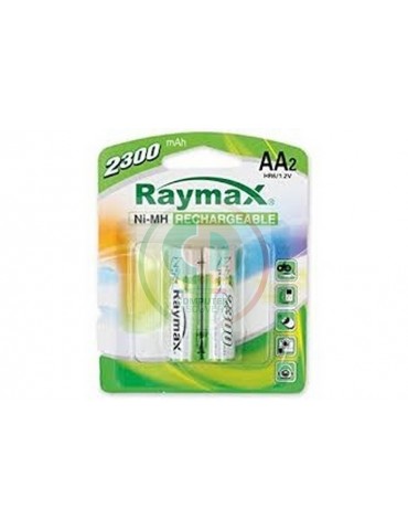 BLISTER 2 BATTERIE RICARICABILI STILO AA