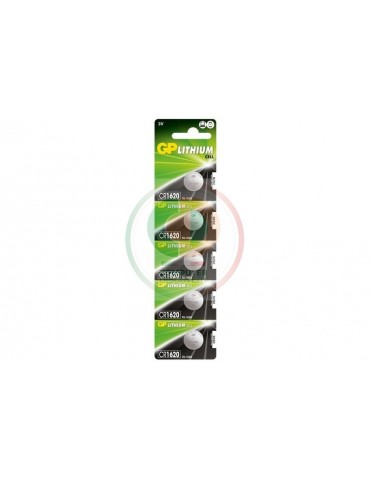 BLISTER 5 BATTERIE BOTTONE LITIO CR1620