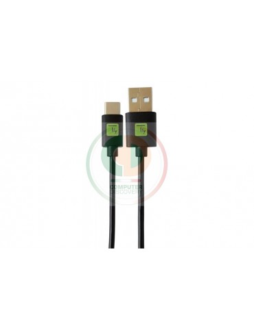 Cavo USB A/M a USB-C 10Cm Nero