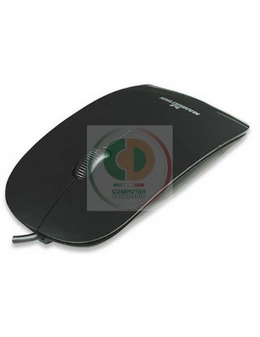 Mini Mouse Ottico USB Silhouette Cavo 1,
