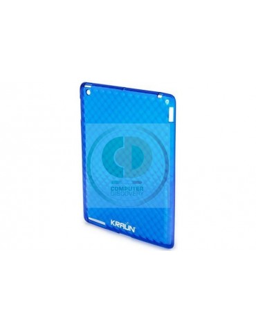 KRAUN CUSTODIA MORBIDA PER IPAD BLU