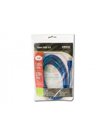 CAVO KRAUN USB 3.0 AM-BM 3M