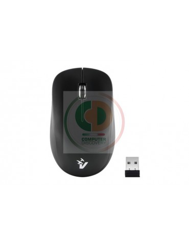 MINI MOUSE 1000DPI WIRELESS BLACK IMPUGN