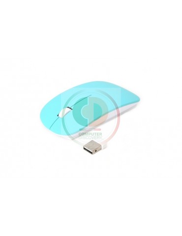 MOUSE OM-414 WIRELESS 2.4GHZ 1000DPI BLU
