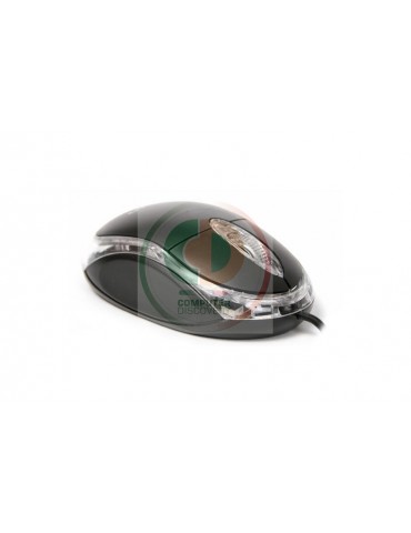 MOUSE OTTICO 3D 1000DPI USB BLACK