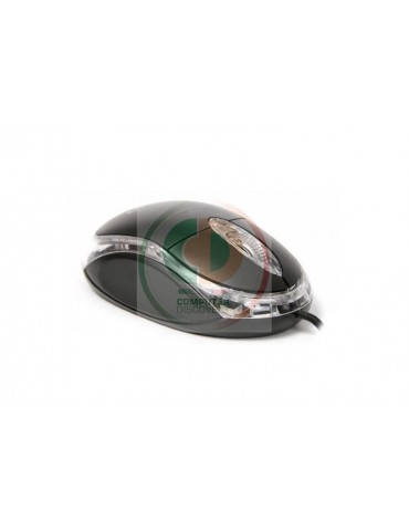 MOUSE OTTICO 3D 1000DPI USB BLACK