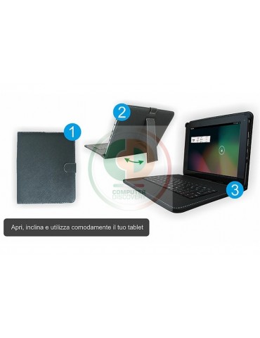 TECHMADE CUSTODIA CON TASTIERA X TABLET