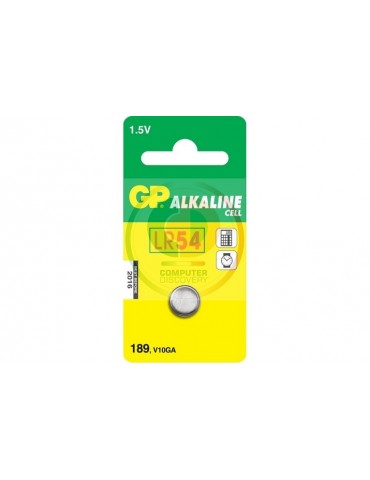 BLISTER 1 BATTERIA A BOTTONE LR54