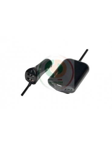 CARICATORE DA AUTO 2 USB + 2 USB PER PAS
