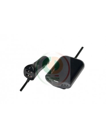 CARICATORE DA AUTO 2 USB + 2 USB PER PAS