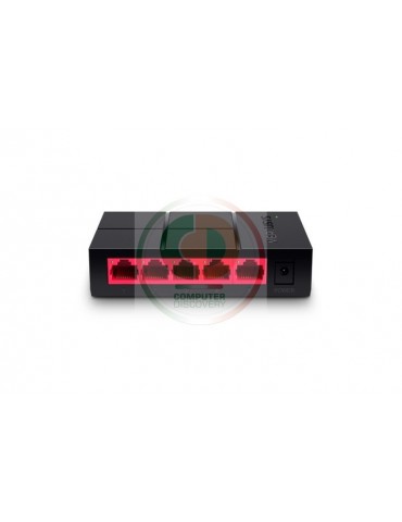 MERCUSYS SWITCH 5 PORTE GIGABIT NERO