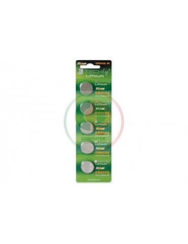 BATTERIE A BOTTONE LITIO CR2032 SET 5PZ