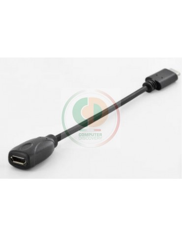 ADATT.USB MICRO B FEM - C MAS CM 15