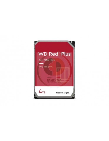 HDD RED PLUS 4TB 3.5 SATA 128MB
