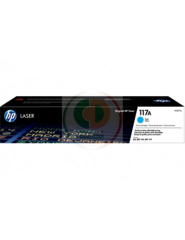HP TONER 117A W2071A CIANO