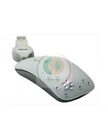 MEDIACOM CRYSTAL FLOWERS MOUSE