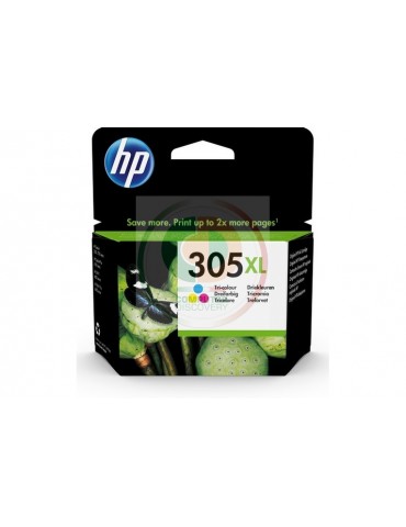 HP CARTUCCIA 305 XL COLORE 3YM63AE
