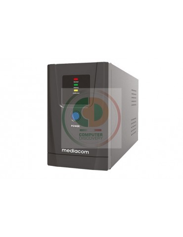 MEDIACOM UPS 650VA NERO