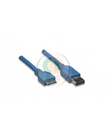 CAVO USB 3.0 SUPERSPEED A/MICRO B 0,5 M