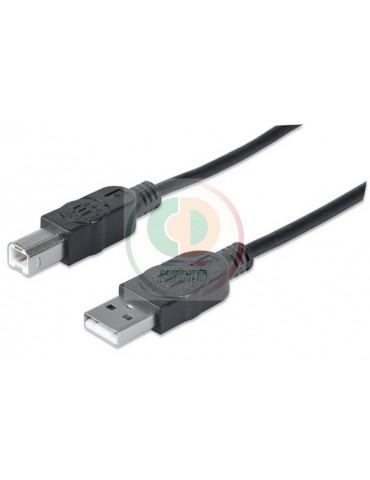Cavo USB 2.0 A maschio B maschio 1.8 mt