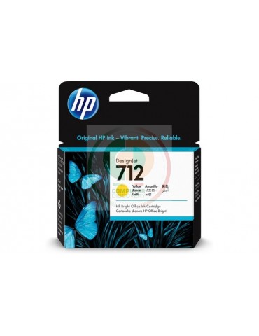 3ED69A HP 712 INK GIALLO 29ML