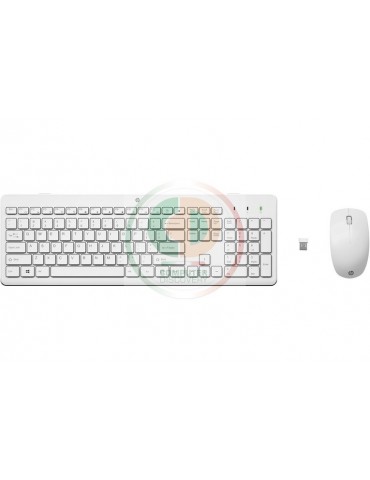 HP230 WIRELESS MOUSE&KEYBOARD WHITE