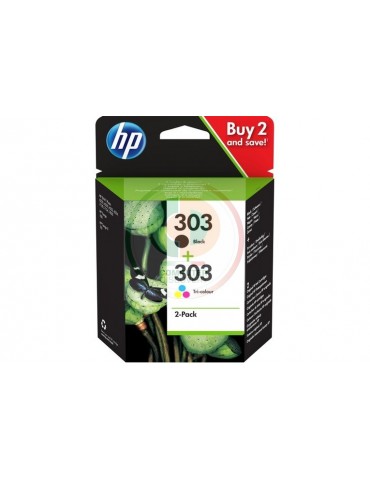 3YM92AE HP 303 INK  COMBO 2-PACK