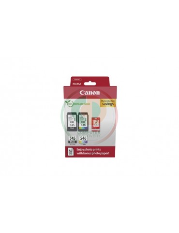 CANON MULTIPACK PG-545 CL-546 + CARTA