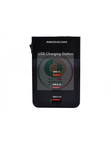 MEDIACOM STAZIONE DI RICARICA 3 USB