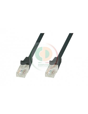 Cavo di rete Cat. 6 20 Mt Nero UTP